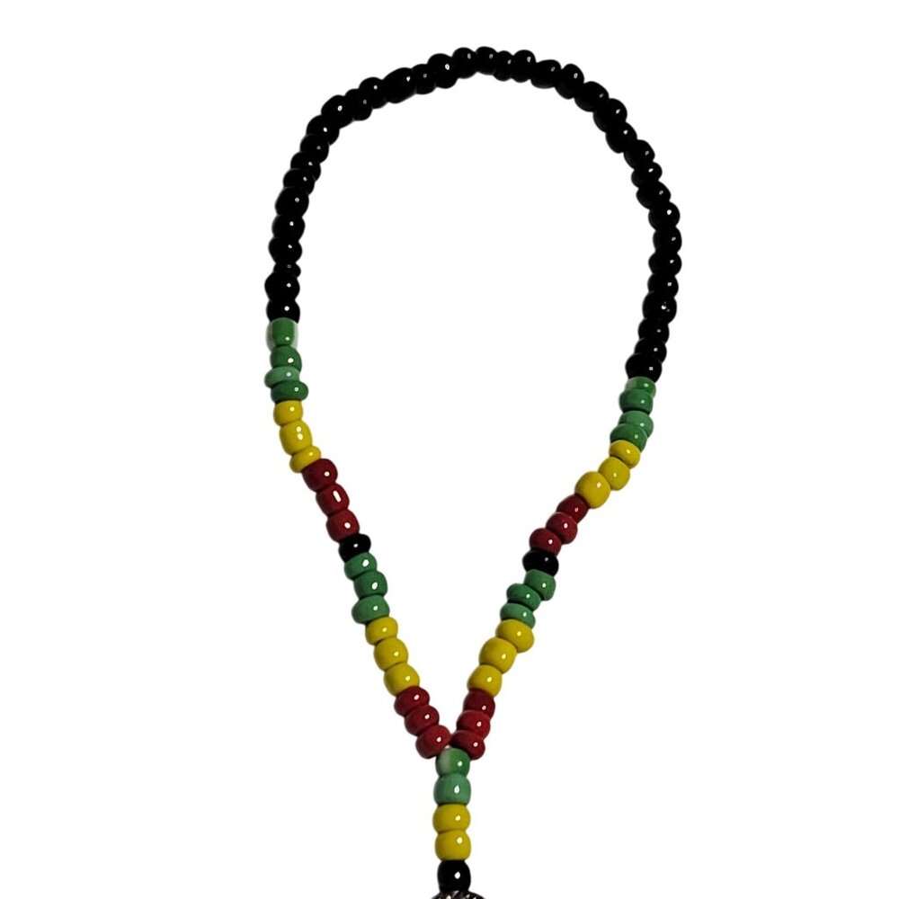 Handcrafted Rasta Inspired Beaded Bracelet Colorful Fashion Jewelry Women